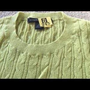 Banana Republic Lime Green Sweater